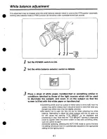 Preview for 41 page of Panasonic AJD210 - DVCPRO(DIGITAL CAM R Operating Instructions Manual