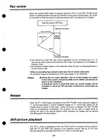 Preview for 47 page of Panasonic AJD210 - DVCPRO(DIGITAL CAM R Operating Instructions Manual