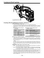 Предварительный просмотр 15 страницы Panasonic AJD610WA - DVCPRO Operating Instructions Manual