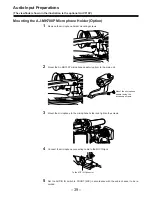 Предварительный просмотр 39 страницы Panasonic AJD610WA - DVCPRO Operating Instructions Manual