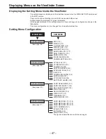 Предварительный просмотр 47 страницы Panasonic AJD610WA - DVCPRO Operating Instructions Manual