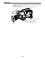 Предварительный просмотр 96 страницы Panasonic AJD610WA - DVCPRO Operating Instructions Manual