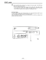 Preview for 22 page of Panasonic AJD650 - DVC PRO VTR Operating Instructions Manual