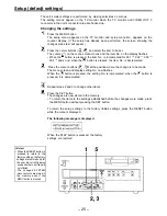 Preview for 25 page of Panasonic AJD650 - DVC PRO VTR Operating Instructions Manual