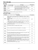 Preview for 47 page of Panasonic AJD650 - DVC PRO VTR Operating Instructions Manual