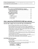 Preview for 54 page of Panasonic AJD650 - DVC PRO VTR Operating Instructions Manual