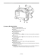 Предварительный просмотр 11 страницы Panasonic AJD700 - DVCPRO RECORDER Operating Instructions Manual