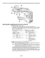 Предварительный просмотр 15 страницы Panasonic AJD700 - DVCPRO RECORDER Operating Instructions Manual