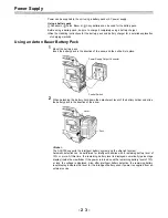 Предварительный просмотр 23 страницы Panasonic AJD700 - DVCPRO RECORDER Operating Instructions Manual