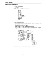 Предварительный просмотр 26 страницы Panasonic AJD700 - DVCPRO RECORDER Operating Instructions Manual