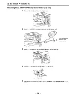 Предварительный просмотр 38 страницы Panasonic AJD700 - DVCPRO RECORDER Operating Instructions Manual