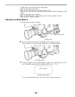 Предварительный просмотр 69 страницы Panasonic AJD700 - DVCPRO RECORDER Operating Instructions Manual