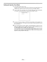 Предварительный просмотр 73 страницы Panasonic AJD700 - DVCPRO RECORDER Operating Instructions Manual