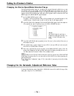 Предварительный просмотр 74 страницы Panasonic AJD700 - DVCPRO RECORDER Operating Instructions Manual