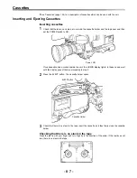 Предварительный просмотр 87 страницы Panasonic AJD700 - DVCPRO RECORDER Operating Instructions Manual