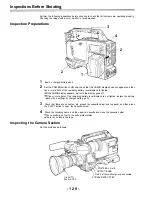 Предварительный просмотр 129 страницы Panasonic AJD700 - DVCPRO RECORDER Operating Instructions Manual