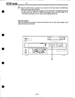 Предварительный просмотр 17 страницы Panasonic AJD780P - 4X DVCPRO VTR Operating Instructions Manual