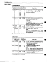 Предварительный просмотр 28 страницы Panasonic AJD780P - 4X DVCPRO VTR Operating Instructions Manual