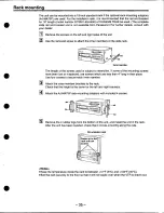 Предварительный просмотр 35 страницы Panasonic AJD780P - 4X DVCPRO VTR Operating Instructions Manual