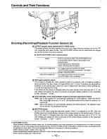 Предварительный просмотр 16 страницы Panasonic AJD810 - DVCPRO DIG CAMERA Operating Instructions Manual