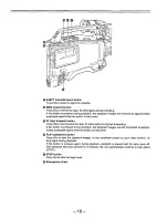 Предварительный просмотр 19 страницы Panasonic AJD810 - DVCPRO DIG CAMERA Operating Instructions Manual