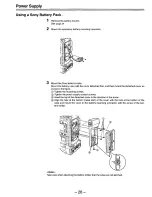 Предварительный просмотр 26 страницы Panasonic AJD810 - DVCPRO DIG CAMERA Operating Instructions Manual