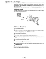 Предварительный просмотр 30 страницы Panasonic AJD810 - DVCPRO DIG CAMERA Operating Instructions Manual