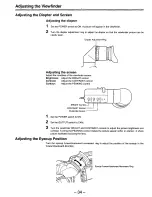 Предварительный просмотр 34 страницы Panasonic AJD810 - DVCPRO DIG CAMERA Operating Instructions Manual