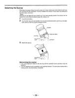 Предварительный просмотр 35 страницы Panasonic AJD810 - DVCPRO DIG CAMERA Operating Instructions Manual