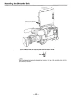 Предварительный просмотр 43 страницы Panasonic AJD810 - DVCPRO DIG CAMERA Operating Instructions Manual