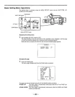 Предварительный просмотр 49 страницы Panasonic AJD810 - DVCPRO DIG CAMERA Operating Instructions Manual