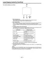 Предварительный просмотр 51 страницы Panasonic AJD810 - DVCPRO DIG CAMERA Operating Instructions Manual