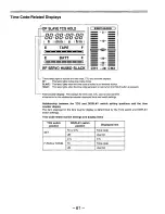 Предварительный просмотр 61 страницы Panasonic AJD810 - DVCPRO DIG CAMERA Operating Instructions Manual