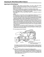 Предварительный просмотр 66 страницы Panasonic AJD810 - DVCPRO DIG CAMERA Operating Instructions Manual