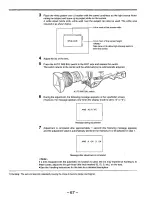 Предварительный просмотр 67 страницы Panasonic AJD810 - DVCPRO DIG CAMERA Operating Instructions Manual