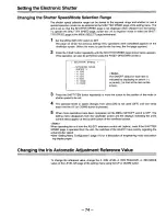 Предварительный просмотр 74 страницы Panasonic AJD810 - DVCPRO DIG CAMERA Operating Instructions Manual