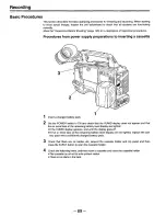 Предварительный просмотр 89 страницы Panasonic AJD810 - DVCPRO DIG CAMERA Operating Instructions Manual