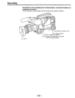 Предварительный просмотр 90 страницы Panasonic AJD810 - DVCPRO DIG CAMERA Operating Instructions Manual