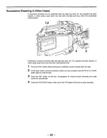 Предварительный просмотр 93 страницы Panasonic AJD810 - DVCPRO DIG CAMERA Operating Instructions Manual