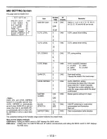 Предварительный просмотр 113 страницы Panasonic AJD810 - DVCPRO DIG CAMERA Operating Instructions Manual