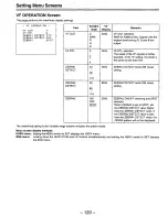 Предварительный просмотр 120 страницы Panasonic AJD810 - DVCPRO DIG CAMERA Operating Instructions Manual