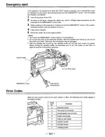 Предварительный просмотр 127 страницы Panasonic AJD810 - DVCPRO DIG CAMERA Operating Instructions Manual