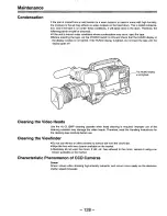 Предварительный просмотр 128 страницы Panasonic AJD810 - DVCPRO DIG CAMERA Operating Instructions Manual