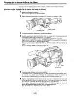 Предварительный просмотр 167 страницы Panasonic AJD810 - DVCPRO DIG CAMERA Operating Instructions Manual