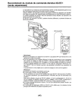 Предварительный просмотр 182 страницы Panasonic AJD810 - DVCPRO DIG CAMERA Operating Instructions Manual