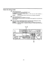 Предварительный просмотр 36 страницы Panasonic AJD850A - DVC STUDIO VTR Operating Instructions Manual