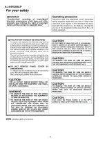 Preview for 8 page of Panasonic AJHD1200AP - DVCPRO HD VTR Service Manual