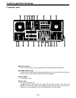 Preview for 15 page of Panasonic AJHD150P - DIGITAL HD RECORDER Operating Instructions Manual