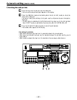 Preview for 40 page of Panasonic AJHD150P - DIGITAL HD RECORDER Operating Instructions Manual