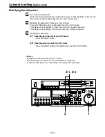 Preview for 41 page of Panasonic AJHD150P - DIGITAL HD RECORDER Operating Instructions Manual